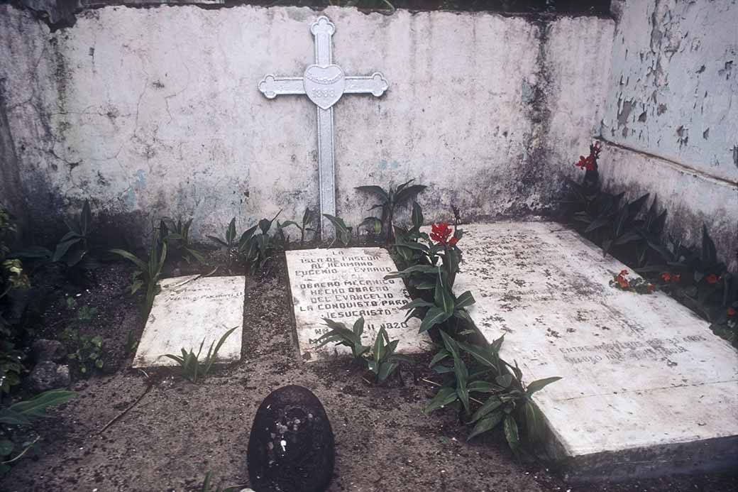 Grave of Brother Eugenio Eyraud